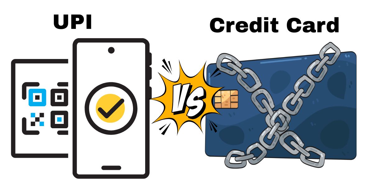 upi vs credit card india
